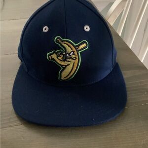 Navy Baseball Cap with Savanah Bananas Logo